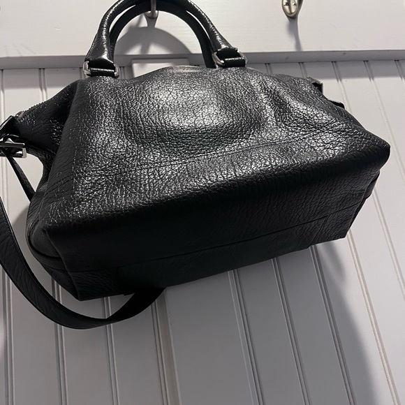 Coach NWT Legacy Textured Leather Molly Satchel 21140 Silver/Graphite Berry - Picture 11 of 12
